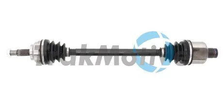 RENAULT піввісь прав. L=758mm 23/23 зуб. KANGOO 1.5 dCi 02- TRAKMOTIVE 30-0797