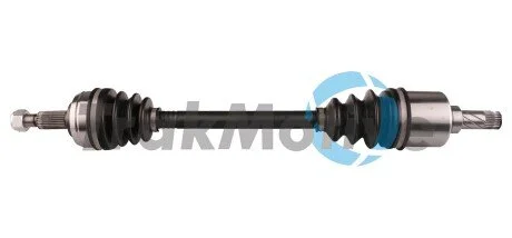 RENAULT піввісь ліва L=668mm 25/26 зуб. Megane 1,5dCi 08-, Fluence, Scenic TRAKMOTIVE 30-0897