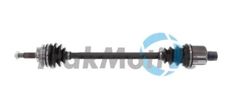 RENAULT піввісь прав. c ABS L=763mm 21/23 зуб. CLIO II 1.2 98-10, CLIO II 1.5 dCi 01-09 TRAKMOTIVE 30-0915