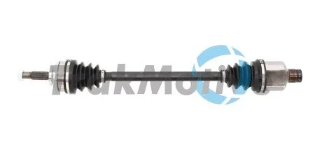 RENAULT піввісь прав. c ABS L=755mm 21/23 зуб. CLIO II 1.5 dCi 01-06, CLIO II 1.5 dCi 01- TRAKMOTIVE 30-0916