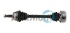 SEAT піввісь лів. L=532mm 22 зуб. CORDOBA 1.8 i 16V 93-96, TOLEDO I 1.6 i 93-99, VW CORRADO 2.0 i 91-95, GOLF II 1.8 86-90 TRAKMOTIVE 30-0944 (фото 1)