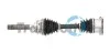 MITSUBISHI Полуось прав. L=536,5mm 28 зуб. Pajero Sport 98-,L200 96-,Pajero II 90-00 TRAKMOTIVE 30-1107 (фото 1)