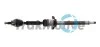 TRAKMOTIVE DB Полуось прав L=975mm 25/22 зуб. A-CLASS (W169) A 180 09-12 30-1733