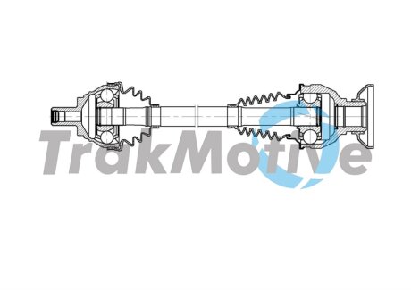 AUDI Напіввісь передн. прав. Q3 (8UB, 8UG) 2.0 TDI quattro 12-18, VW TIGUAN (5N) 1.4 TSI 4motion 11-18 TRAKMOTIVE 30-1907