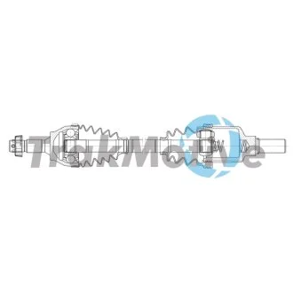 CITROEN Напіввісь передня ліва C4 1.2-2.0 09-, DS DS 4 / DS 4 CROSSBACK 1.6 BlueHDi 120 15-18, PEUGEOT 2008 TRAKMOTIVE 30-2119