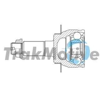 SUZUKI К-кт ШРКШ 28/29 зуб. SWIFT III (MZ, EZ) 1.6 (RS416, RR 416, ZC31S) 06- TRAKMOTIVE 40-0924
