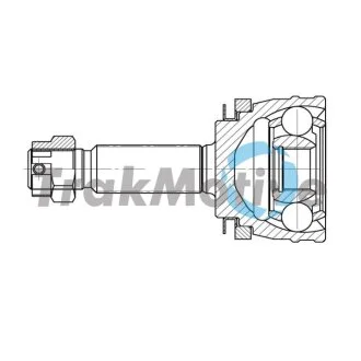 KIA ШРКШ зовнішній к-кт 25/22 зуб.Rio II 1.4/1.6 05- TRAKMOTIVE 40-0959 (фото 1)