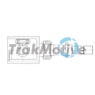 NISSAN ШРКШ внутрішній правий Qashqai 1.5 TRAKMOTIVE 45-0304 (фото 1)