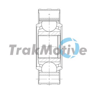 VW К-кт ШРКШ внутріш. MULTIVAN T5 2.0 BiTDI 4motion 09-15 TRAKMOTIVE 45-0307 (фото 1)