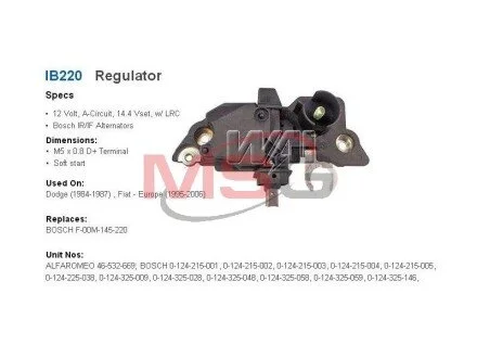 Регулятор генератора TRANSPO IB220