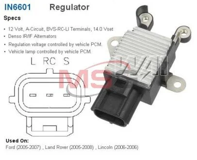 Регулятор генератора TRANSPO IN6601 (фото 1)
