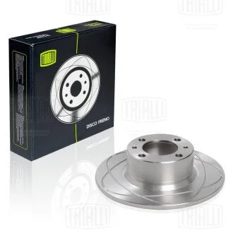 Диск тормозной 2101 с выточкой Trialli DF 325