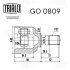 ШРУС внутрішній Soul 1.6CRDi (08-) AT (нар:27/вн:24) Trialli GO 0809 (фото 2)
