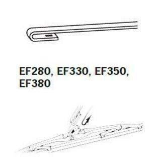 Щітка склоочисника каркасна 350mm (14\'\') ExactFit Сonventional Trico EF350