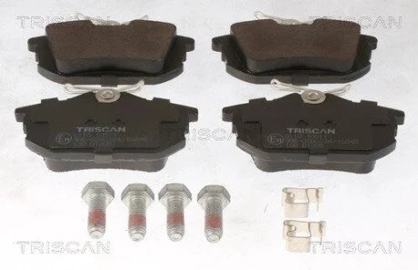 Колодки тормозные дисковые передние MITSUBISHI, VOLVO TRISCAN 8110 10511
