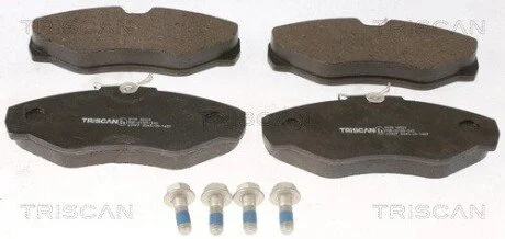 Колодки тормозные дисковые передние PKW TRISCAN 8110 10529