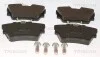 Колодки тормозные дисковые передние OPEL, RENAULT 8110 10530