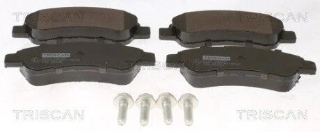 Колодки гальмівні дискові CITROEN, FIAT, PEUGEOT TRISCAN 8110 10563