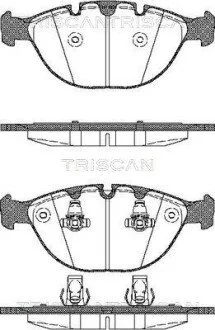 Колодки гальмівні передні TRISCAN 811011011