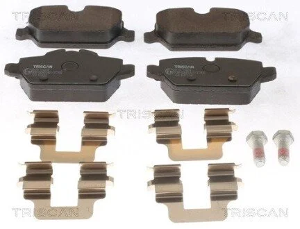 Колодки тормозные дисковые передние BMW 1-SERIE (E87) TRISCAN 8110 11024