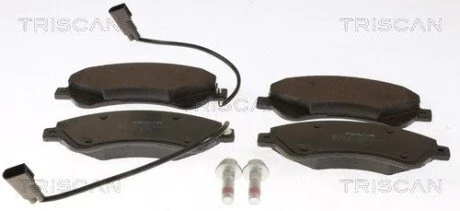 Колодки гальмівні дискові FORD TRANSIT TRISCAN 8110 16017