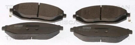 Колодки тормозные дисковые передние CHEVROLET SPARK TRISCAN 8110 21013