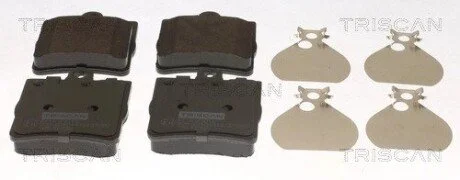 Колодки гальмівні дискові MERCEDES TRISCAN 8110 23018