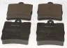 Колодки гальмівні дискові MERCEDES W203 TRISCAN 8110 23027 (фото 1)