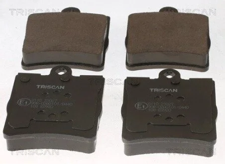Колодки тормозные дисковые передние MERCEDES W203 TRISCAN 8110 23027