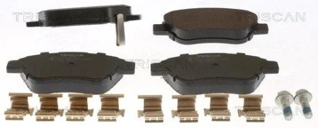 Колодки гальмівні дискові OPEL CORSA D TRISCAN 8110 24029