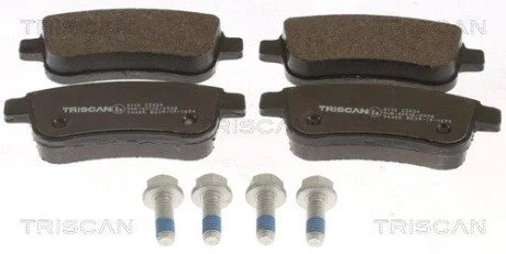 Колодки гальмівні дискові RENAULT MEGANE TRISCAN 8110 25034
