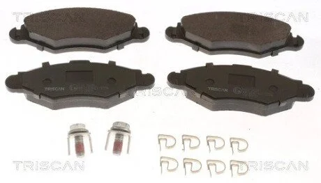 Колодки тормозные дисковые передние PEUGEOT 206 TRISCAN 8110 28025