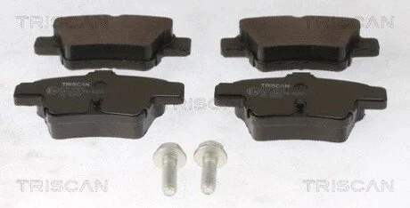 Колодки тормозные дисковые передние PSA TRISCAN 8110 28039