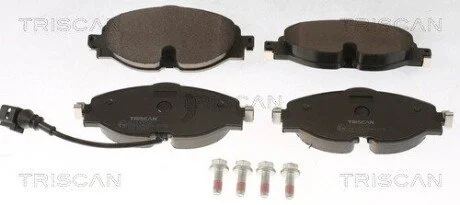 Колодки тормозные дисковые передние AUDI A3 TRISCAN 8110 29170