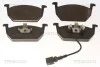 Колодки тормозные дисковые передние AUDI, SKODA, SEAT, VW TRISCAN 8110 29182 (фото 1)