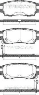 Колодки гальмівні задні TRISCAN 811042003