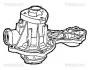 Насос водяной AUDI A4 1.6, 1.8 4 CYL. TRISCAN 8600 29005 (фото 2)
