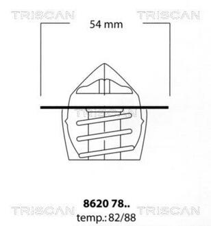 Термостат ROVER (1) TRISCAN 8620 7882 (фото 1)