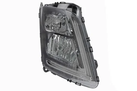 Фара Прав (H1/H7/LED, ручн, колір відбивача: чорн) VOLVO FH II, FMX II 01.10- TRUCKLIGHT HLVO017R
