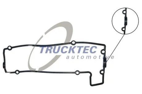 Прокладка клап. крышки (без регулятора) TRUCKTEC 0210011