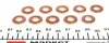 Кільце ущільнююче форсунки AUTOMOTIVE TRUCKTEC 02.10.079 (фото 2)