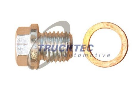 Нарізна пробка, масляний піддон TRUCKTEC 0243117 (фото 1)