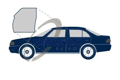 Гумка ущільнювач задніх дверей TRUCKTEC 0253037