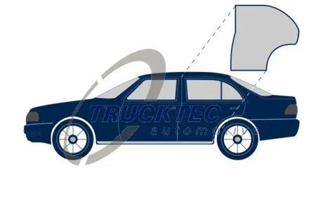 Гумка ущільнювач передніх дверей TRUCKTEC 0253039
