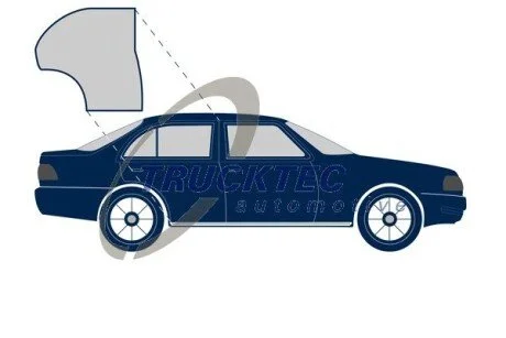 Гумка ущільнювач передніх дверей TRUCKTEC 0253040