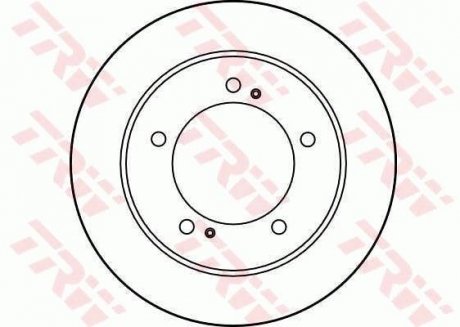 Гальмівний диск TRW DF1953