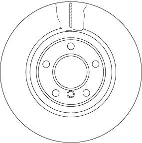Тормозной диск двухсекционный TRW DF6616S