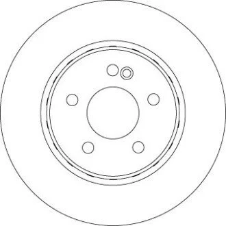 Brake Disc TRW DF6646S (фото 1)