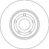 TARCZA HAM./PRZ/ FORD PUMA 19- DF6708