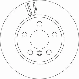 TARCZA HAM. BMW P. I3 ELECTRIC 13- TRW DF6715